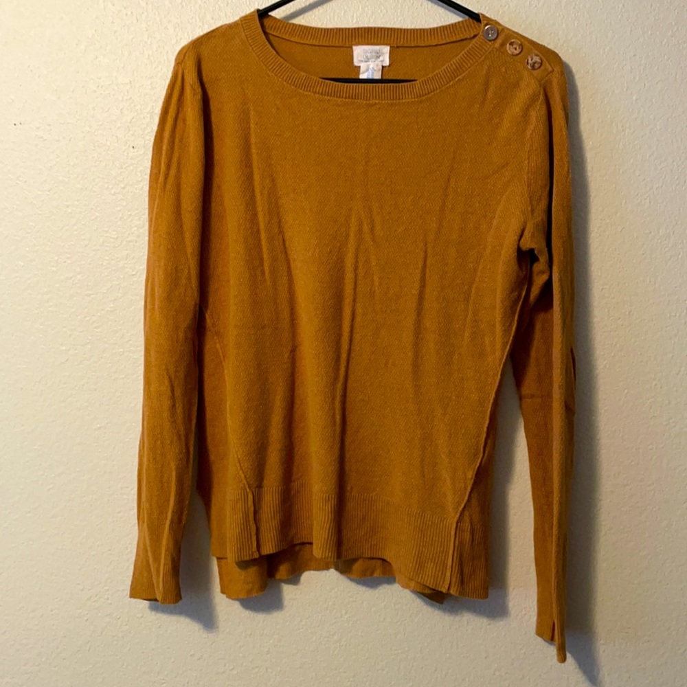 Sigrid Olsen linen/cotton light sweater